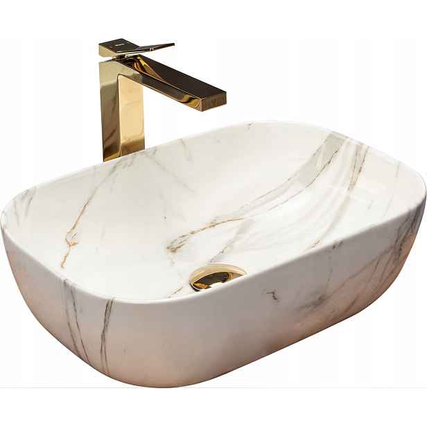 Umyvadlo Na Desku Belinda Aiax Shiny REA-U6596
