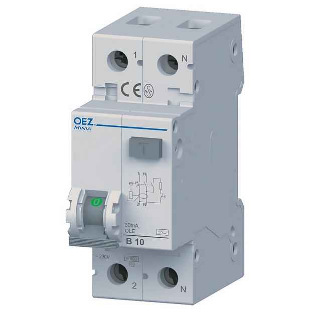 Chránič proudový s jištěním OEZ OLE-16B-1N-030AC