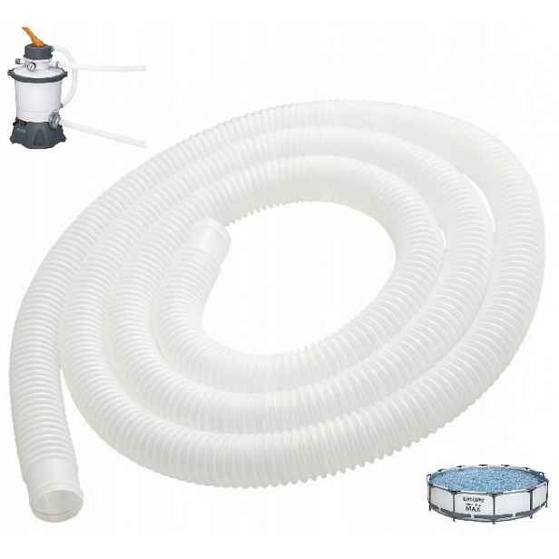 Flexibilní Hadice Trubka Trubka 3M Pro Filtrační Čerpadlo Do Bazénu 32 mm Bestway