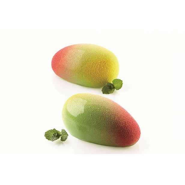 Silikonová forma 3D Silikomart Mango 130 6 zásuvek monoporce vykrajovátko