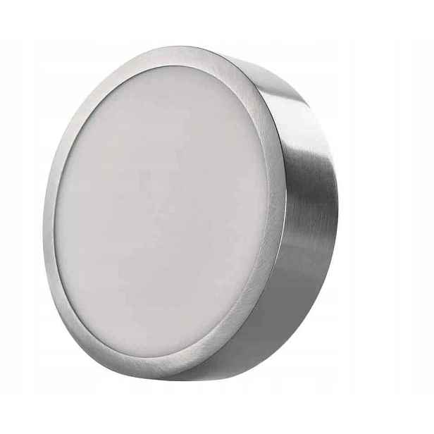Stříbrné kulaté Led svítidlo 12,5W Cct Nexxo Emos