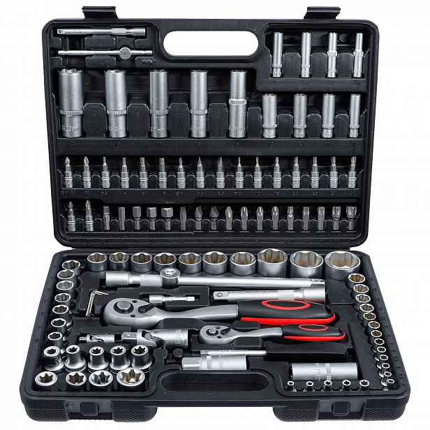 Sada nástrčných klíčů s pohonem 6,3 mm 12,5 mm Bgs Diy 2287 108 ks