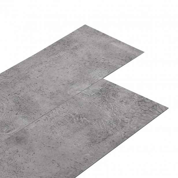 vidaXL Samolepicí podlahová prkna Hnědý cement 4,46 m² 32 ks PVC