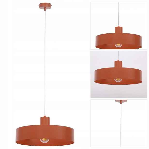 Závěsná lampa oranžová Rif moderní v předsíni Sigma Lighting