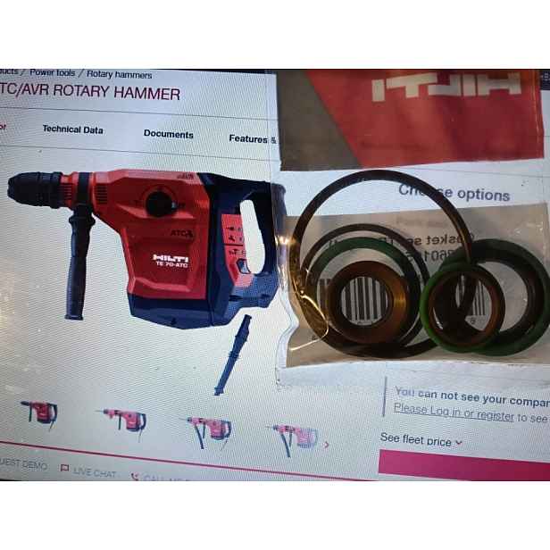 hilti 70 Avr Atc 04 Těsnění