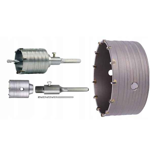 Korunkový Vrták Na Zdivo Betonu Krajka 90 mm Hex Adaptér
