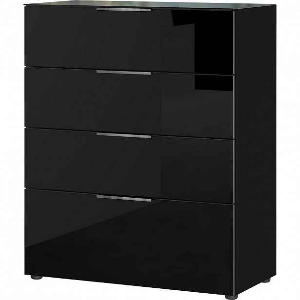 Premium Living Kommode Oakland, černá, 83/102/42 cm - 001258027015