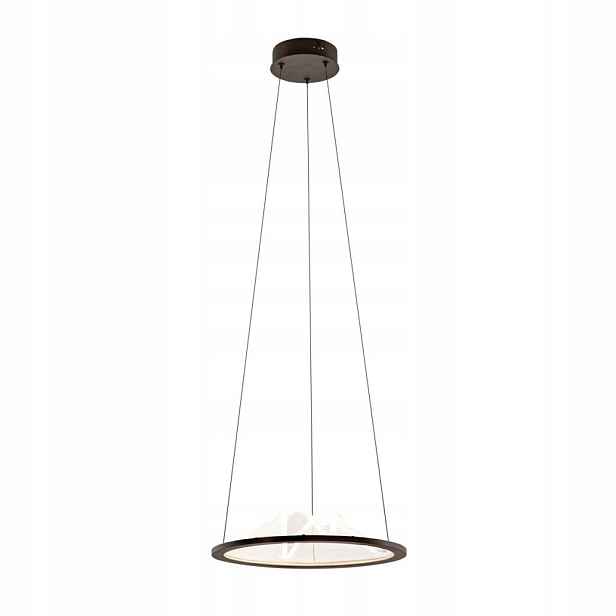 Závěsná Led lampa Zwis Stropní Svítidlo Hnědá Baret 26W 900lm Moderní Italux