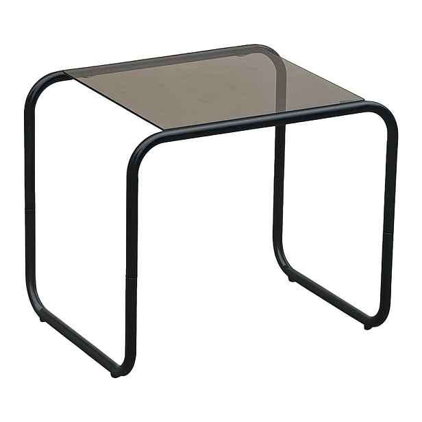 Odkládací stolek se skleněnou deskou 40x50 cm Ventana – Leitmotiv