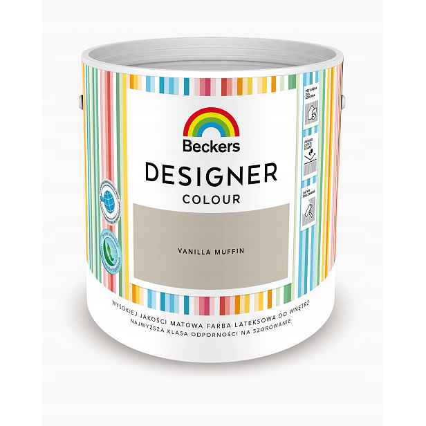 Beckers Designer Color 2,5L Mat Vanilkový muffin