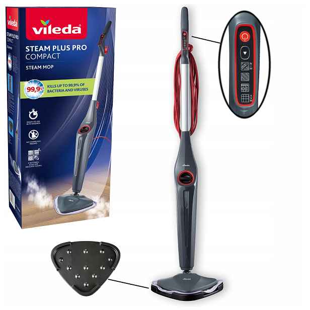 Parní mop Vileda Steam Plus Pro