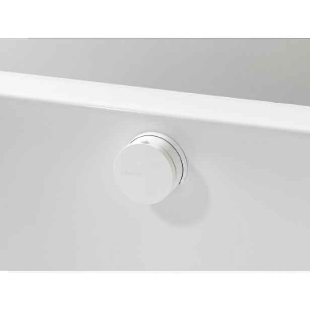 Santech Polysan VÝPUSŤ WHITE S NAPOUŠTĚNÍM 57 cm BÍLÁ