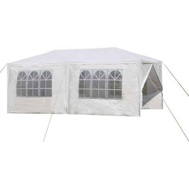 Bílý zahradní stan Party 3x6 m