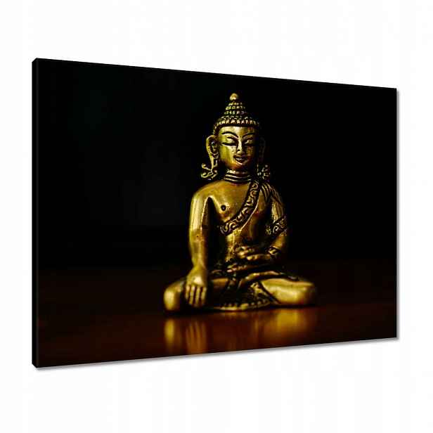 Obrazy 80x60 Zlatý Buddha Zlato