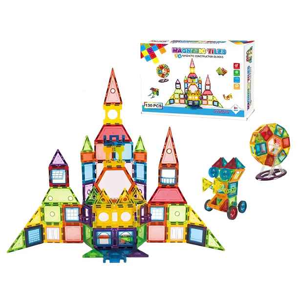 Toybit Magnetická 3D stavebnice Space castle MSTB2451