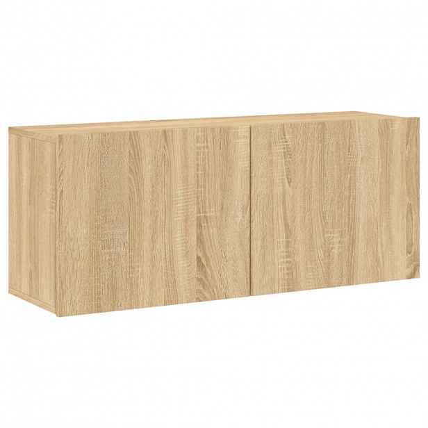 vidaXL TV skříňka nástěnná dub sonoma 100 x 30 x 41 cm