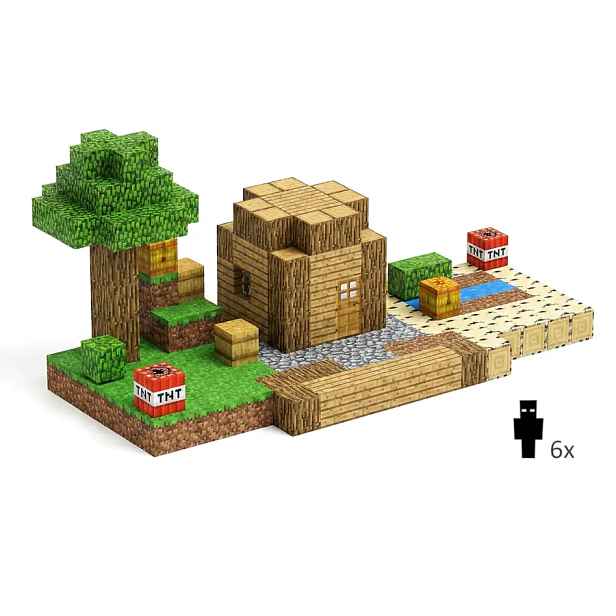 Toybit Magnetická stavebnice Minecraft TNT MSTB2591