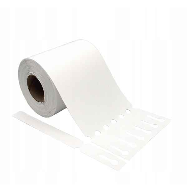 Smyčkové zahradnické/sadové etikety Bílé 254x17mm (17x254) 5000ks