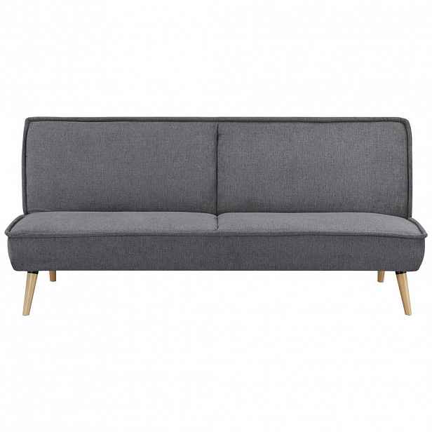 MID.YOU ROZKLÁDACÍ POHOVKA, textil, šedá