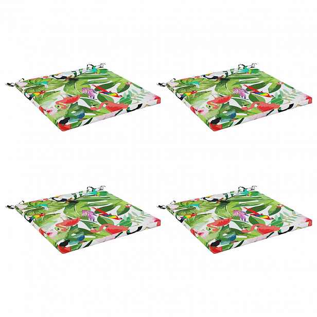 vidaXL Polstry ve 4 kusech SOEST 4 ks 100% polyester Vícebarevný