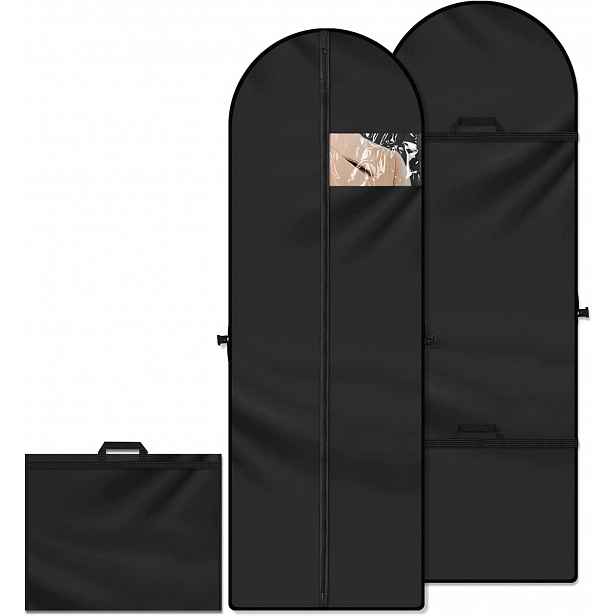 2ks Pouzdro Na Oblečení oblek bunda košile 180x60 cm