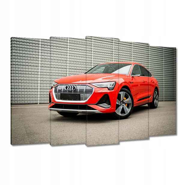 Obrazy 150x95 Červené Audi e-tron