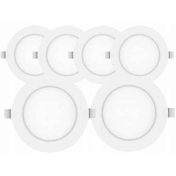 6 x Led zapuštěný panel 12W Slim stropní svítidlo pro M-System