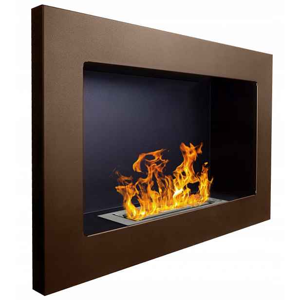 Biokrb Závěsný Brazový 65 x 40 x 12 cm hnědý Strukturovaný Mat Bio