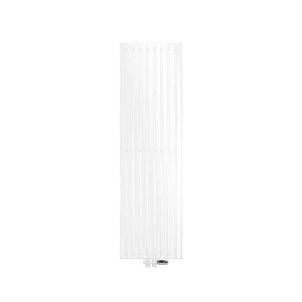 LuxeBath KOUPELNOVÝ radiátor Stella 480 × 1600 mm, bílý, s průchozím ventilem