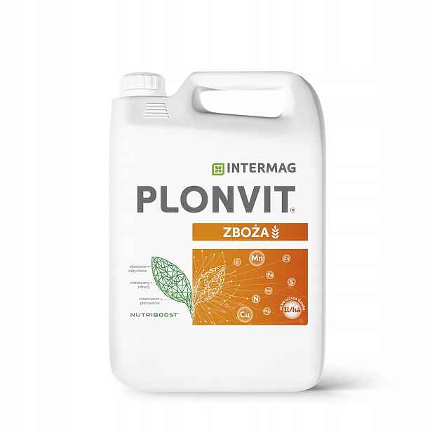 Plonvit Obiloviny 5L Nutriboost tekuté hnojivo pro listové přikrmování obilovin