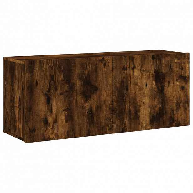 vidaXL TV skříňka nástěnná kouřový dub 100 x 30 x 41 cm