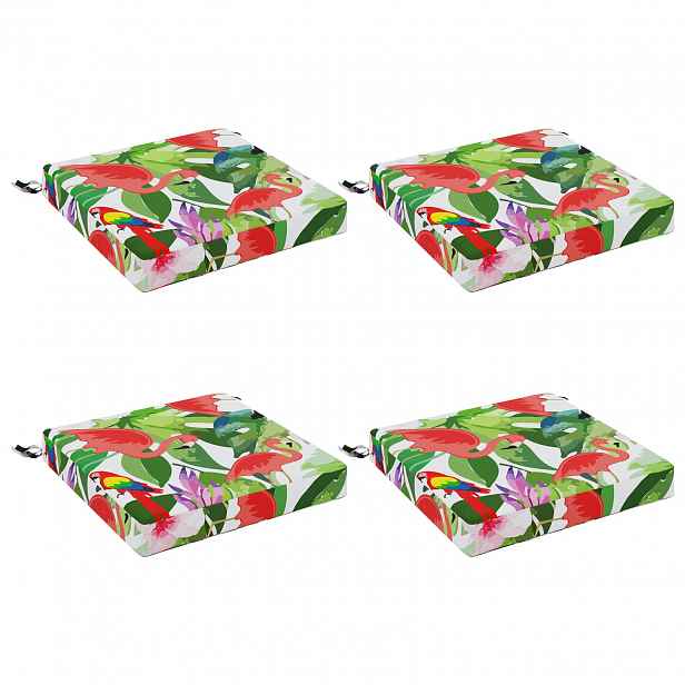 vidaXL Polstry ve 4 kusech SOEST 4 ks 100% polyester Vícebarevný
