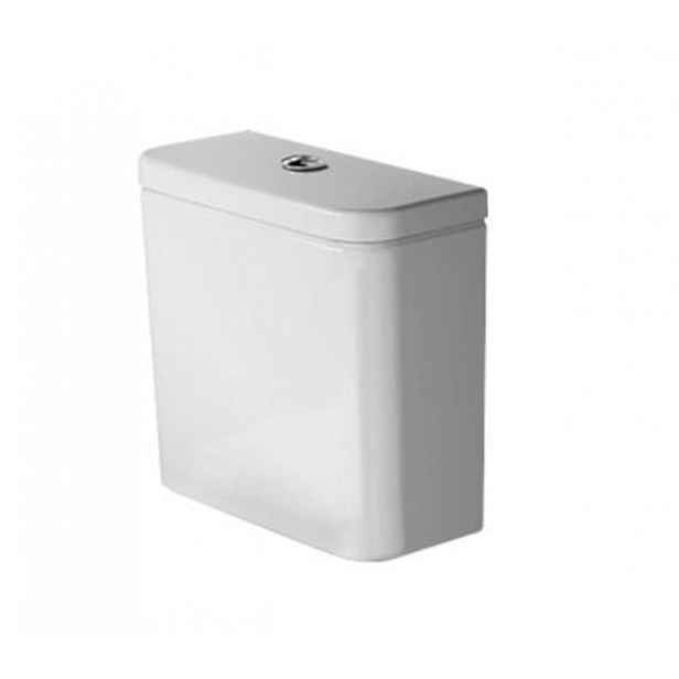 Duravit DuraStyle Basic - Splachovací nádržka, Dual-Flush, boční přívod, alpská bílá 0941000085