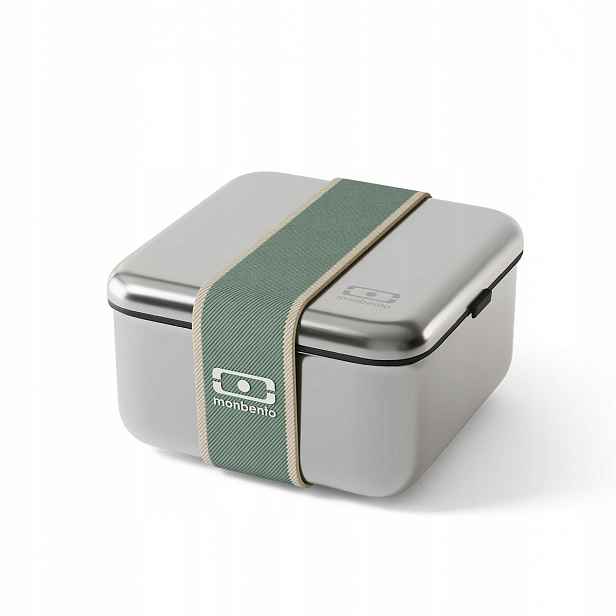 Lunchbox Monbento Sense L Natural Green 1L nerezová ocel 304