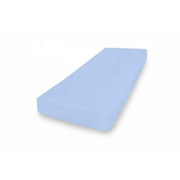 Prostěradlo Jersey s gumou 210/220x190/200 Premium modré