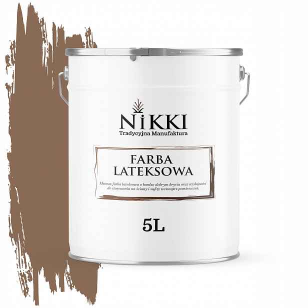 Barva Hnědá Tmavá H4917 5L Hluboká Matná Na Stěny