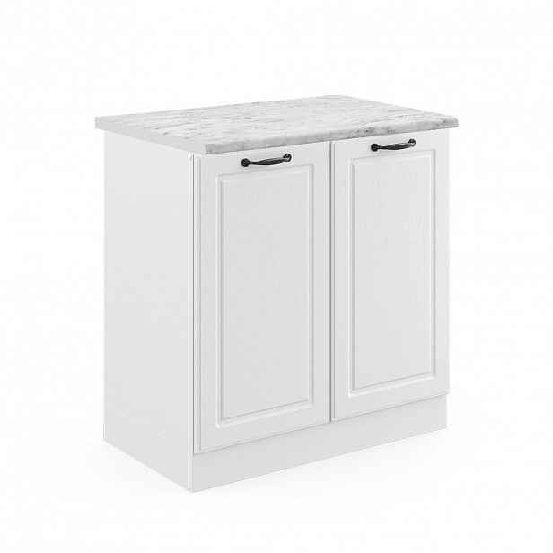 Vicco SKŘÍŇKA POD DŘEZ R-Line Bílý venkovský dům 80 cm , PD Mramor