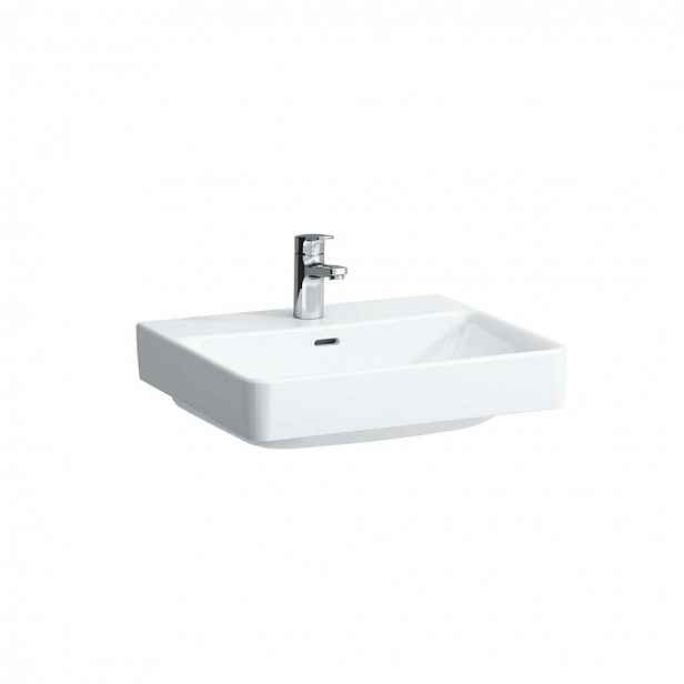 Laufen Pro S - Umyvadlo, 55x47 cm, 3 otvory pro baterii, s LCC, bílá H8109624001081