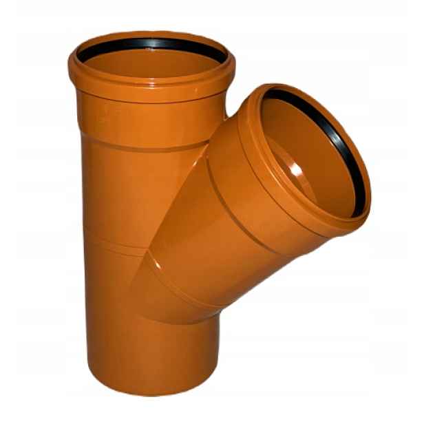 Pvc Kanalizační T-rozdělovač 160/160/45 Pvc Wavin