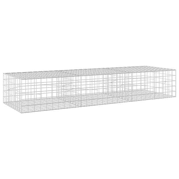 vidaXL Gabion s drátem 3,5 mm a síťkou 10x10 cm 300x100x50 cm