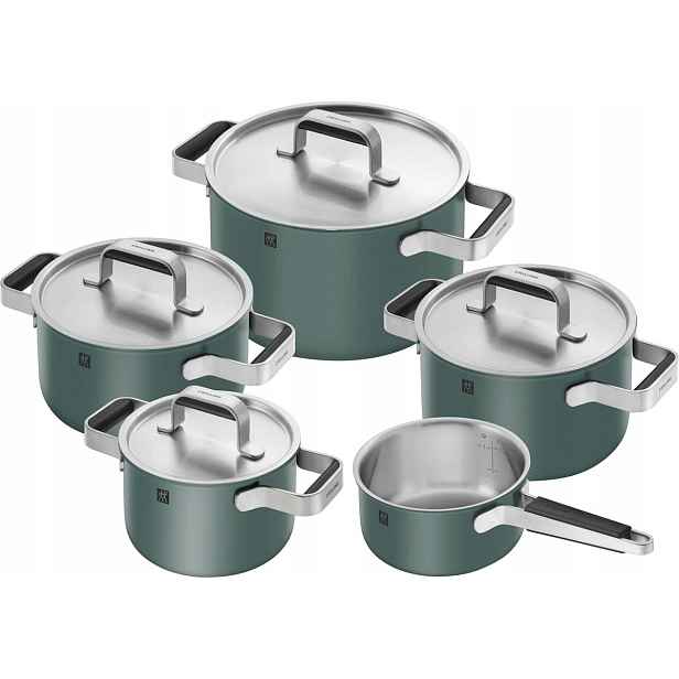 Zwilling Pure sada hrnců 9 dílů zelená 1028854