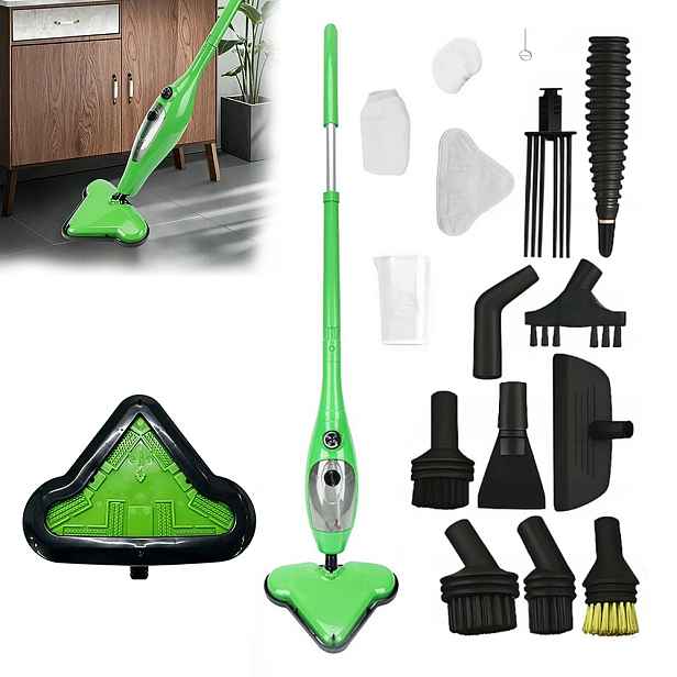 Multifunkční Parní Mop S Velkým Výkonem 1300 W 10 Vyměnitelných Nástavců