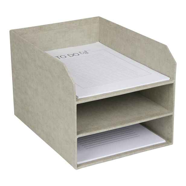 Kartonový organizér na dokumenty Trey – Bigso Box of Sweden