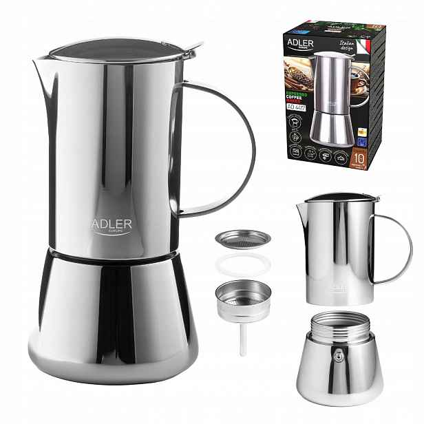 Kávovar Spařovač kávy Espresso 620 ml 10 Šálků