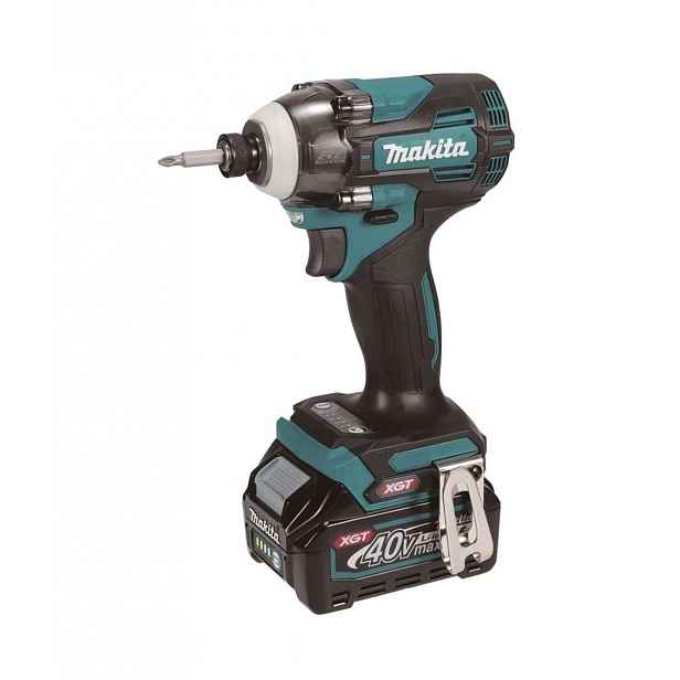 Makita - 40V AKU vratcí šroubovák, 2x aku 2,5 Ah Li-Ion XGT, nabíječka TD004GD201