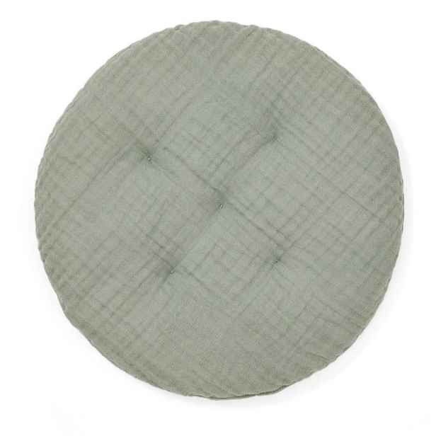Mušelínový dětský polštářek ø 30 cm Laily – Kave Home