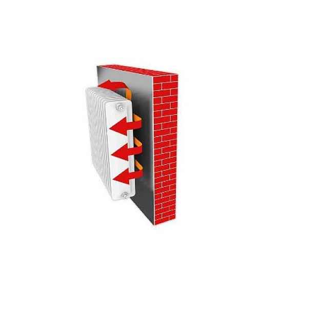 Topná obrazovka Beres 0,5 m 0,5 m x 4 mm 8 kusů obrazovek