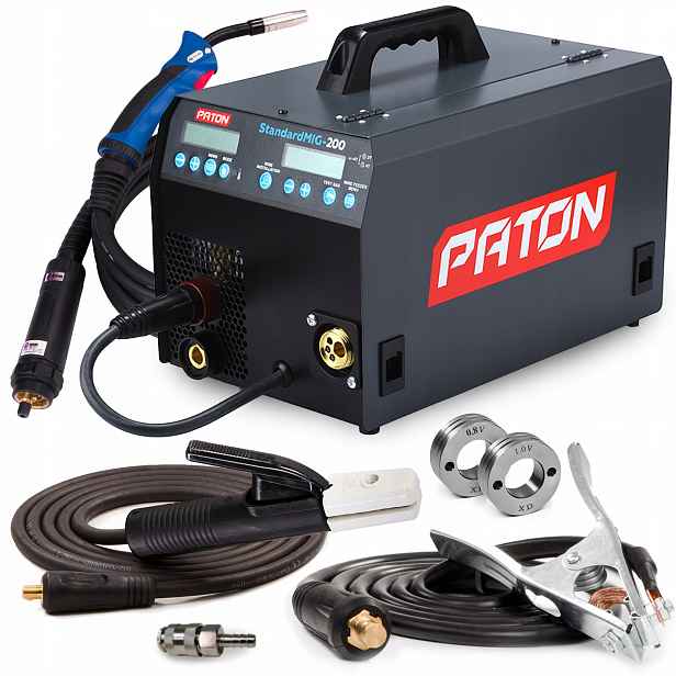 Svařovací Stroj Migomat Paton Psi 200 Standard Mig Mag Mma Tig 230V 200A Igbt 3V1