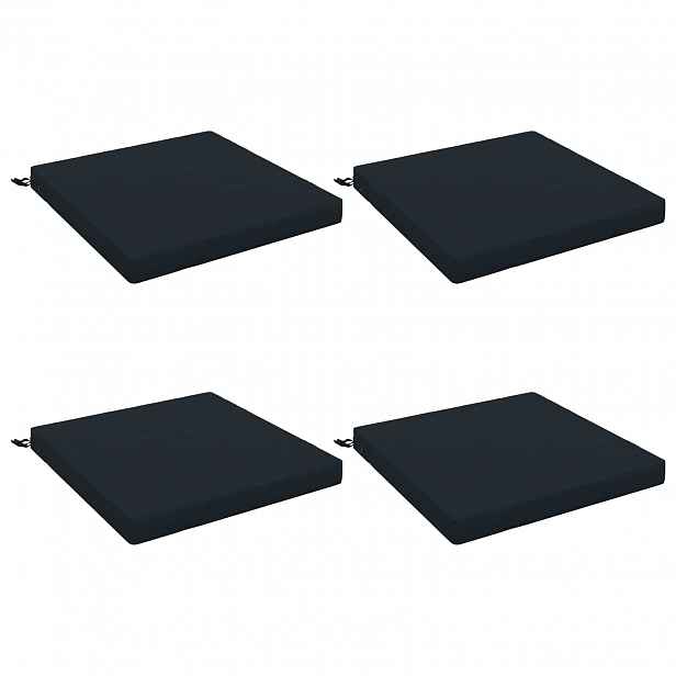 vidaXL Polstry ve 4 kusech SOEST 4 ks 100% polyester Tmavě modrá