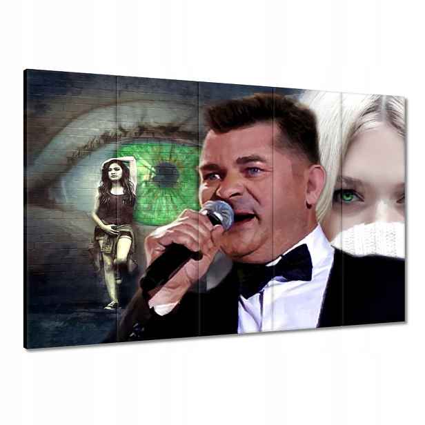 Obrazy 100x70 Zelené oči Zenek Vystoupení